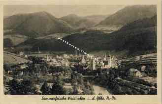 Bild einer Postkarte aus Waidhofen an der Ybbs